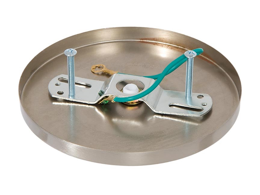 Satin Nickel Modern Shallow Canopy and Canopy Kits (11783SN)