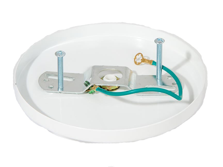 White Modern Shallow Canopy and Canopy Kits (11783W)