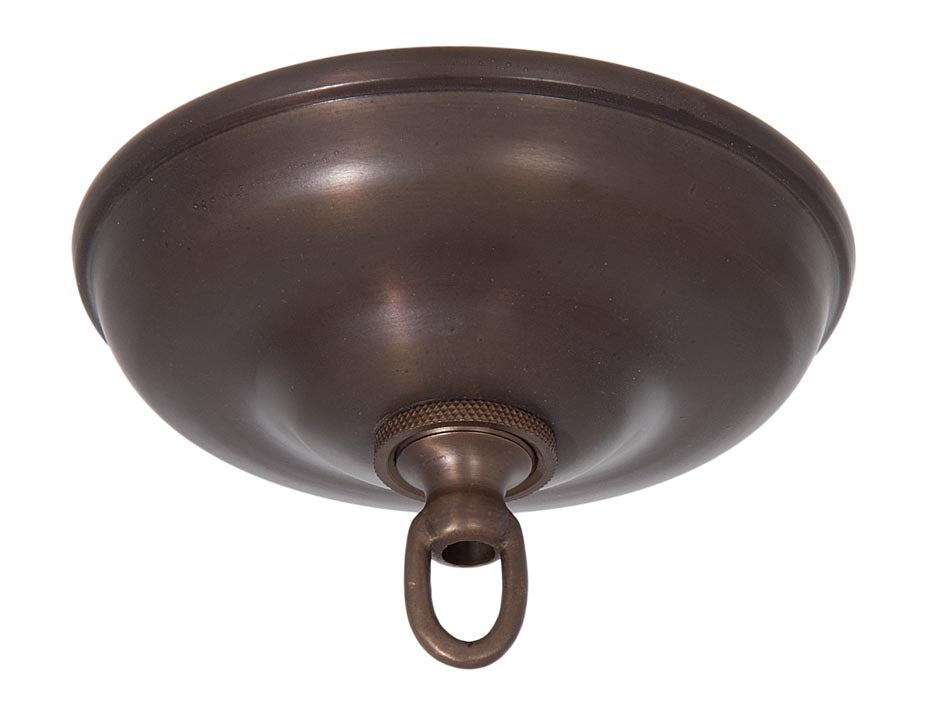 5 1/2 Inch Antique Bronze Round Canopy (11785B)