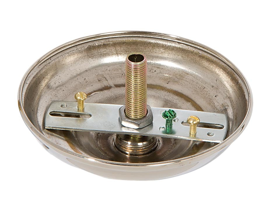 Nickel Plated 5 1/2 Inch Diameter Canopy Kit