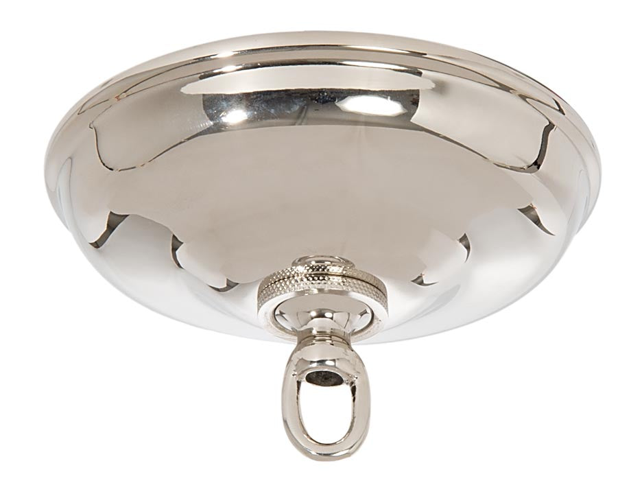 Nickel Plated 5 1/2 Inch Diameter Canopy Kit