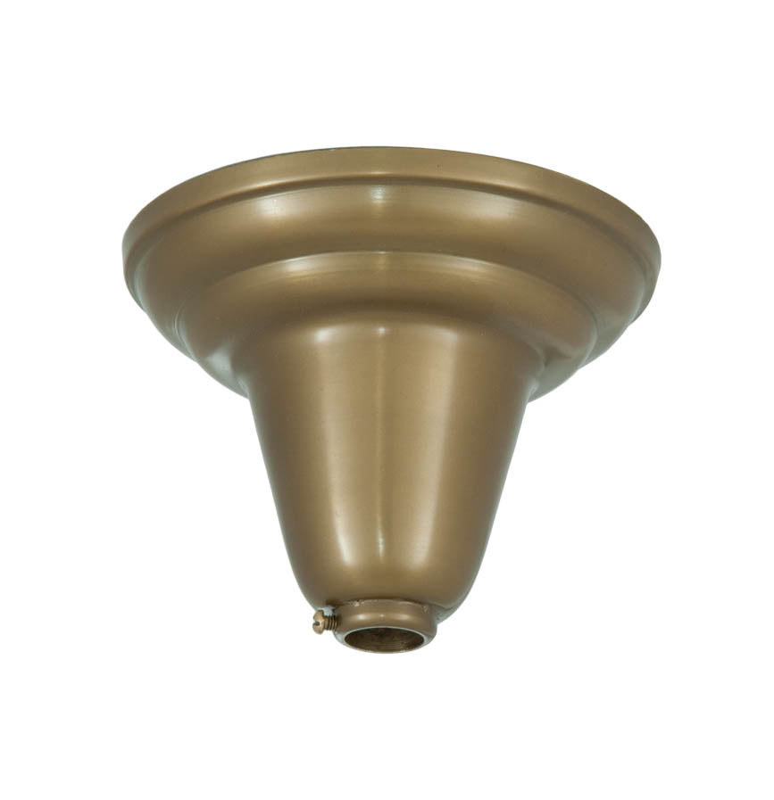 Antique Brass Fixture Canopy 5 1 4 inch dia