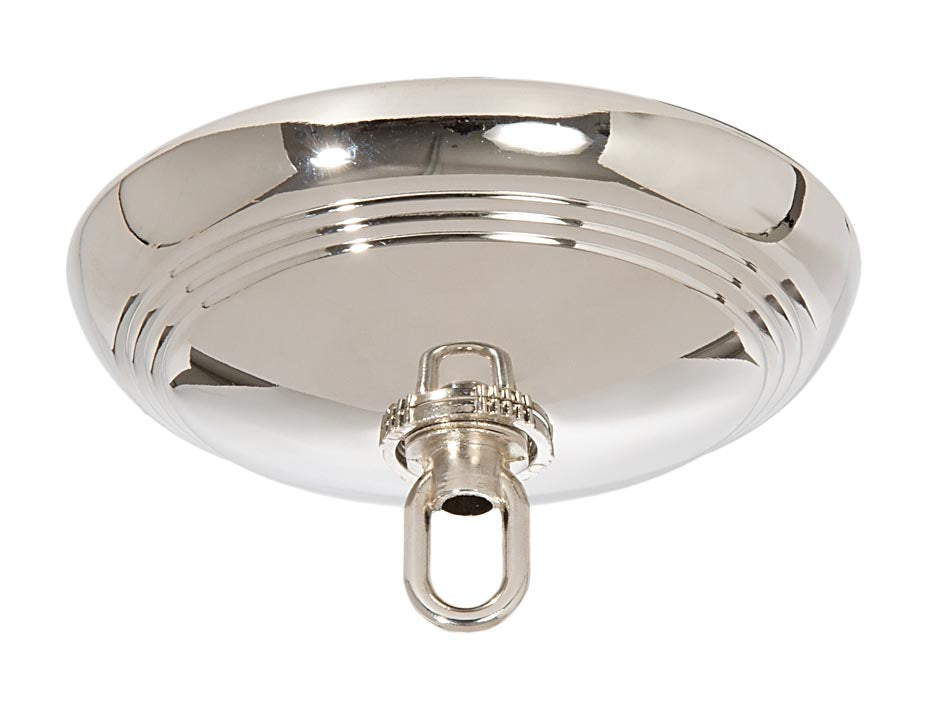 Nickel Screw Collar Ribbed Canopy Kits (11819N)