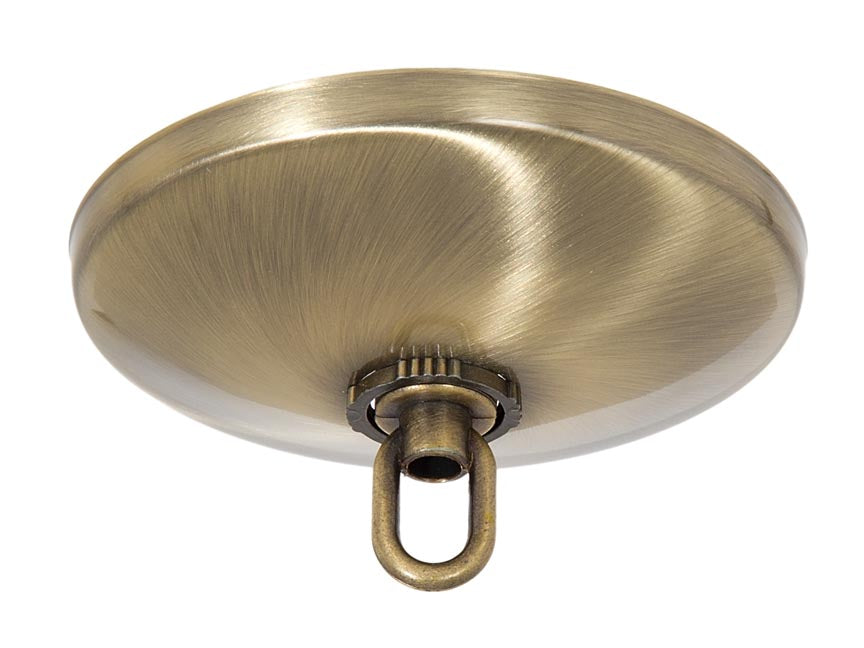 Antique Brass Screw Collar Canopy Kits (11834A)