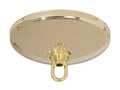 Polished Brass Screw Collar Canopy Kits with Mounting Hardware (11834)