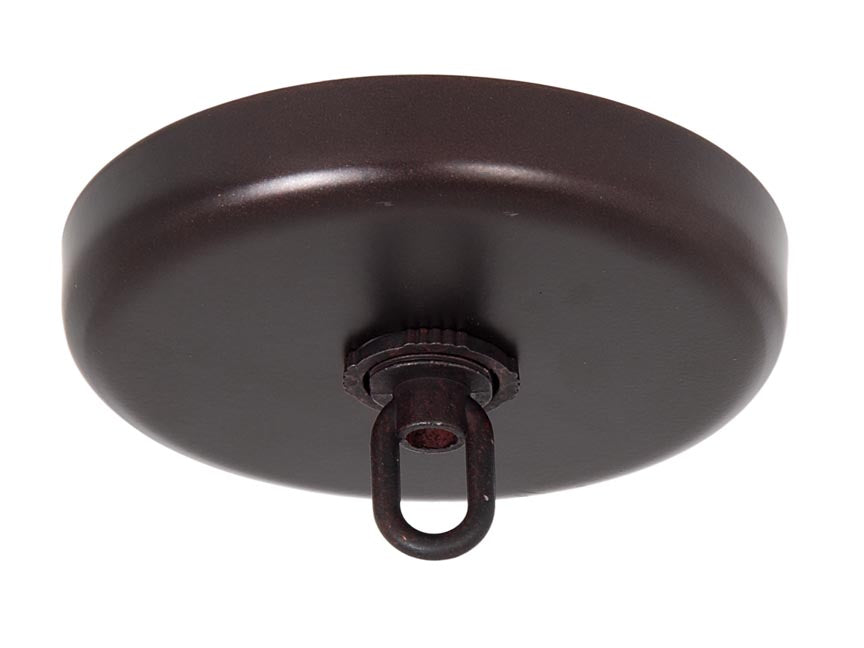 Antique Bronze Finish Plain Rounded Canopy and Canopy Kits (11781B)