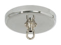 5" Diam. Nickel Finish Plain Rounded Canopy and Canopy Kits (11850N)