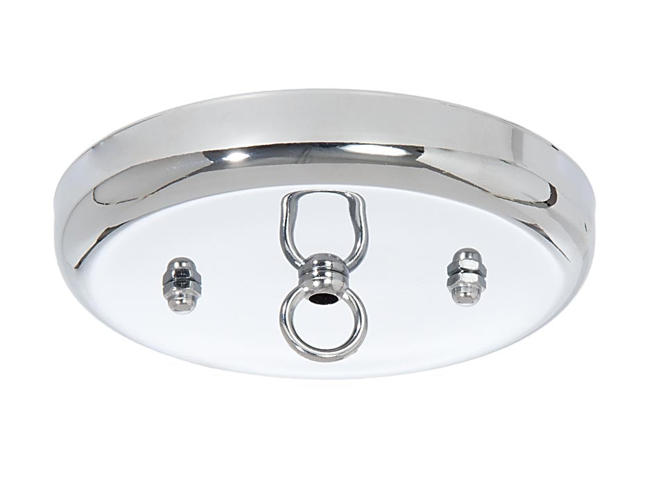 5 1/4 Inch Steel Canopy Kit with Nickel Finish (11879N)