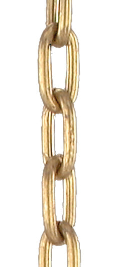 B&p Lamp Small, Brass Plated Steel Dec. Chain, 3 ft. Length