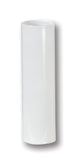 White Glass E14 Candle Cover - EURO Size.