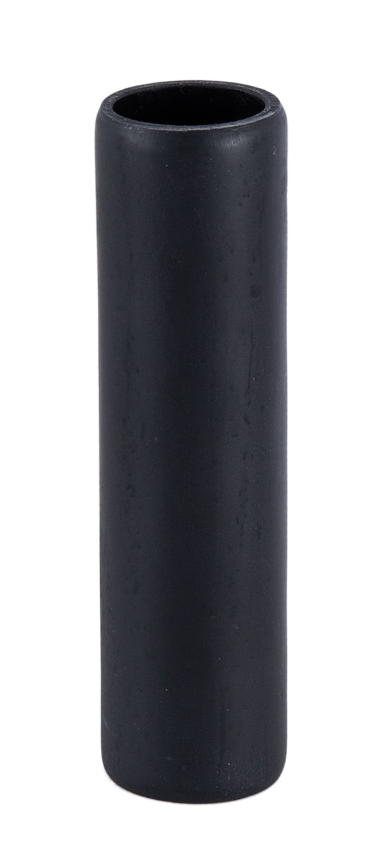 Candelabra Size Flat Black Polyresin Candle Cover
