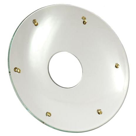 3 1/2" Pressed Glass Bobesche