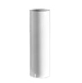 White Plastic Standard Candle Covers